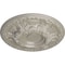 Ekena Millwork Granada Ceiling Medallion (Fits Canopies up to 7 1/8"), Hnd-Painted Pearl White, 23 1/2"OD x 2 3/4"P CM24GAPWS - alternate 3